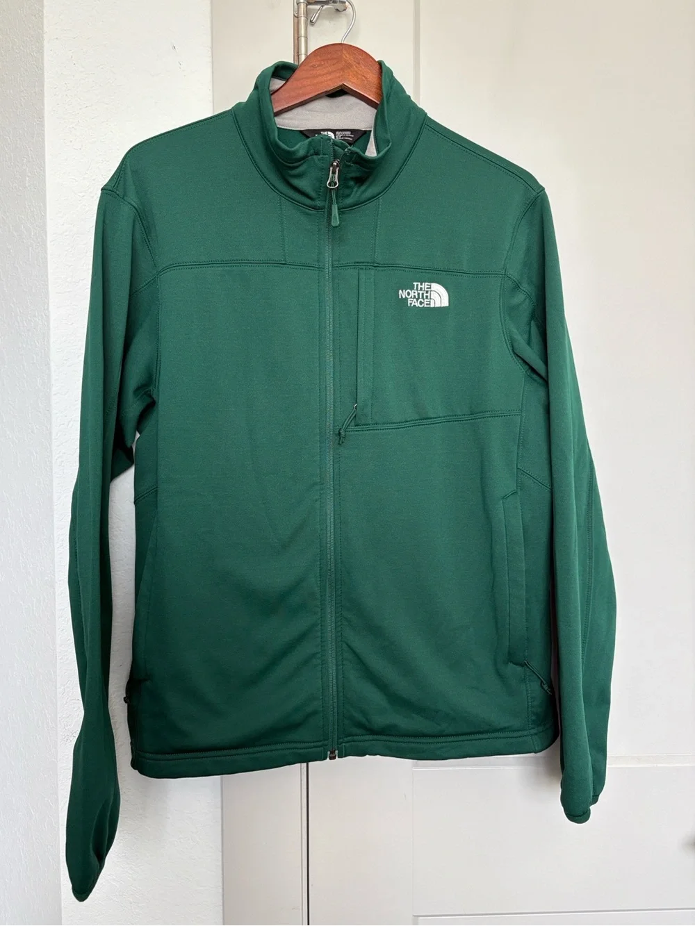 NORTHFACE M 200 CINDER F/Z-RTO JACKET NIGHT GREEN MEN'S MEDIUM